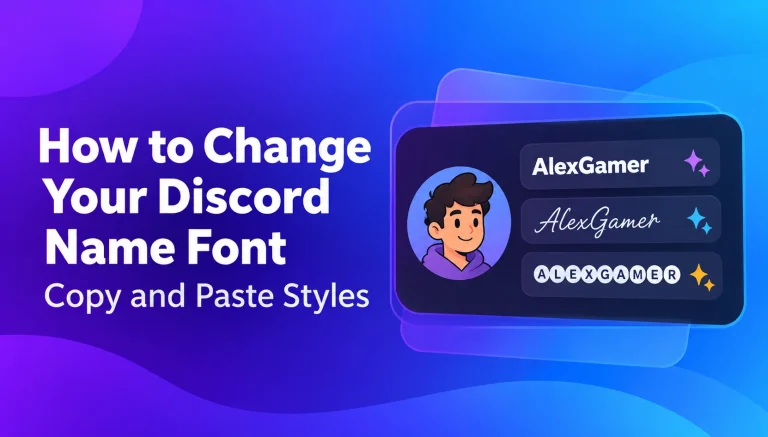 How to change your Discord name font with Discord fancy text